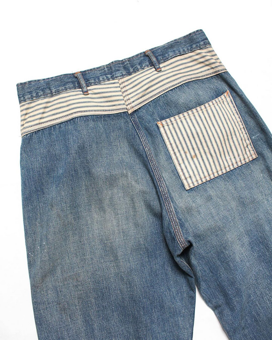 〈BOW WOW〉LAPD PRISONER DENIM PT AGING