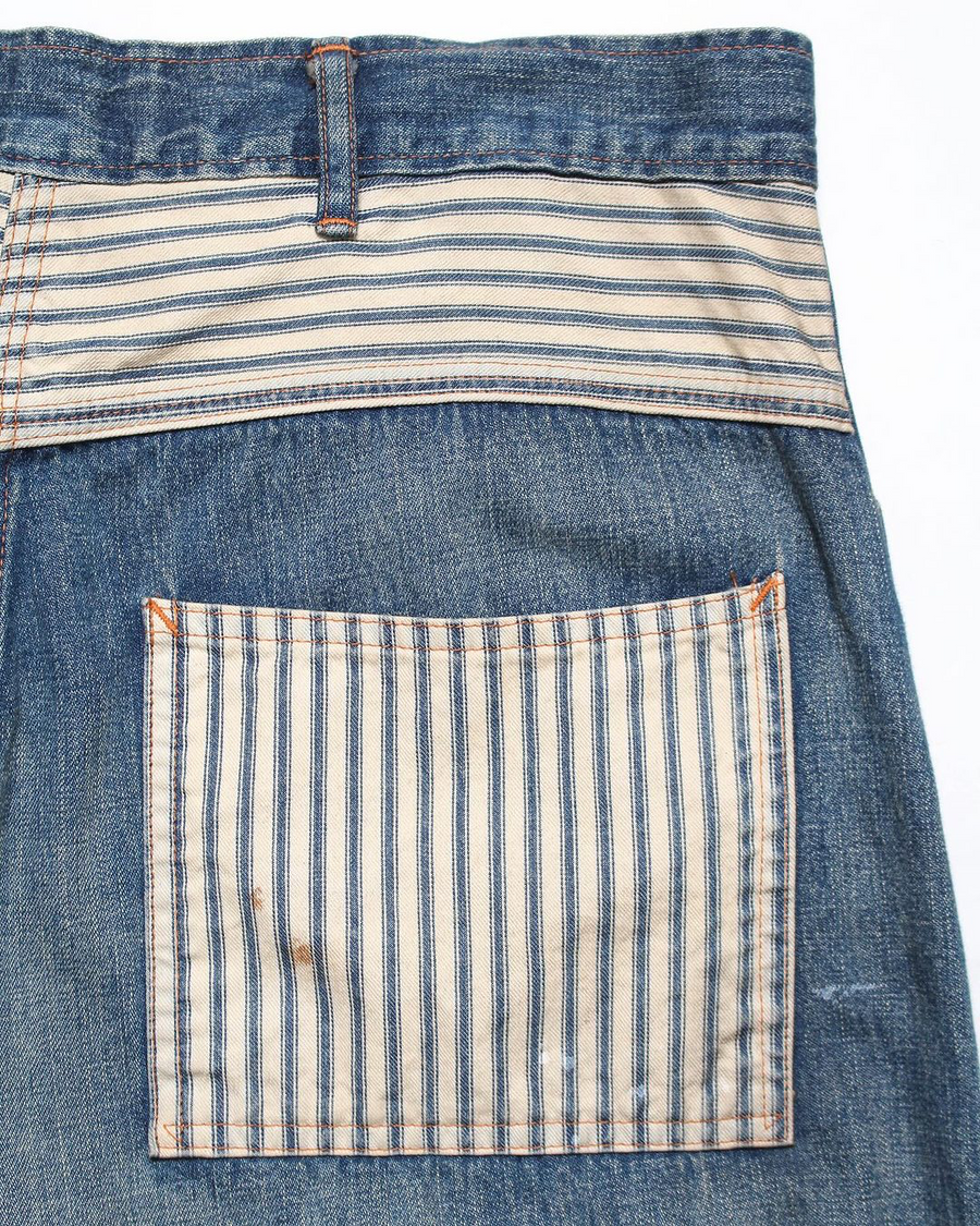 〈BOW WOW〉LAPD PRISONER DENIM PT AGING