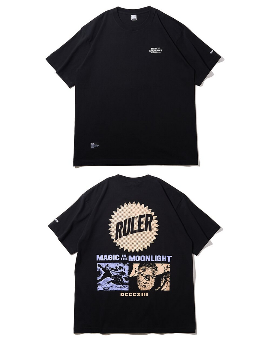 〈RULER〉MOONLIGHT 6.2oz S/S TEE