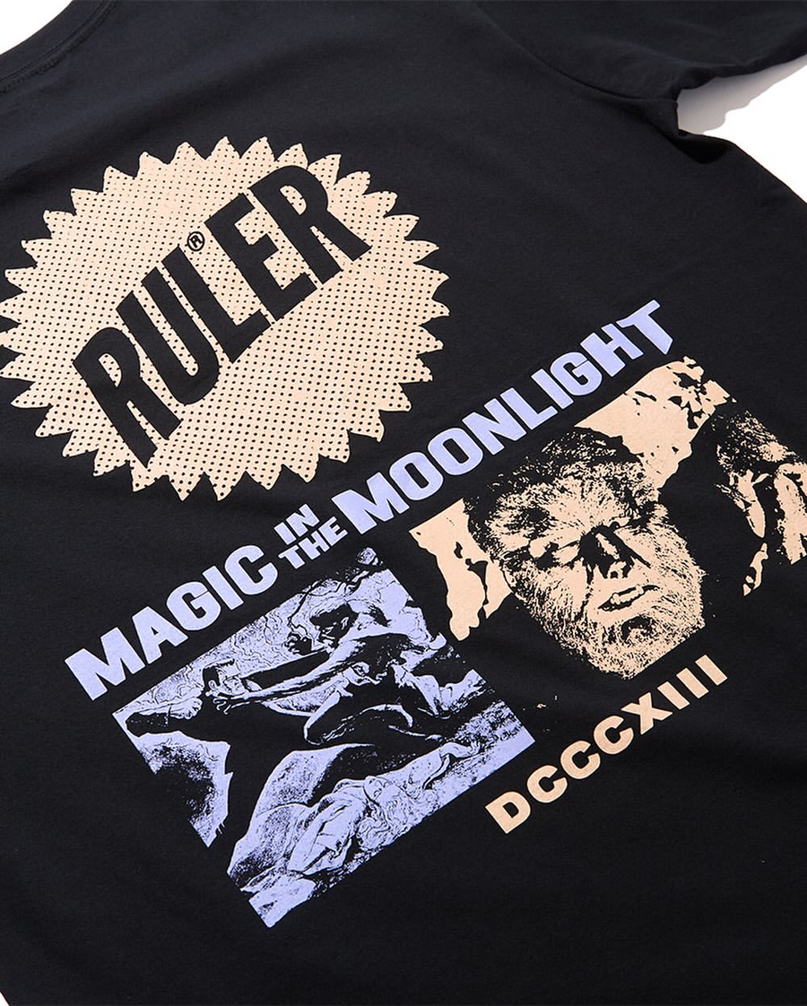 〈RULER〉MOONLIGHT 6.2oz S/S TEE