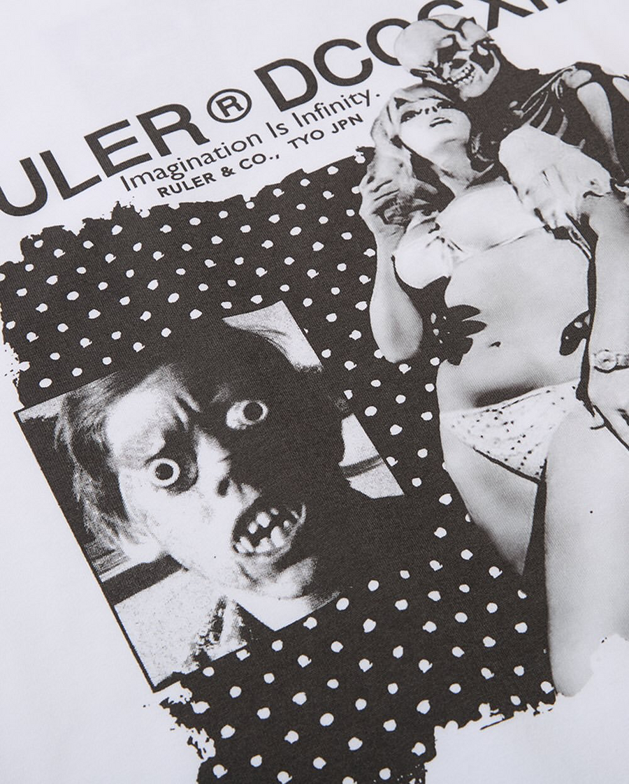 〈RULER〉HERE COMES 6.2oz S/S TEE