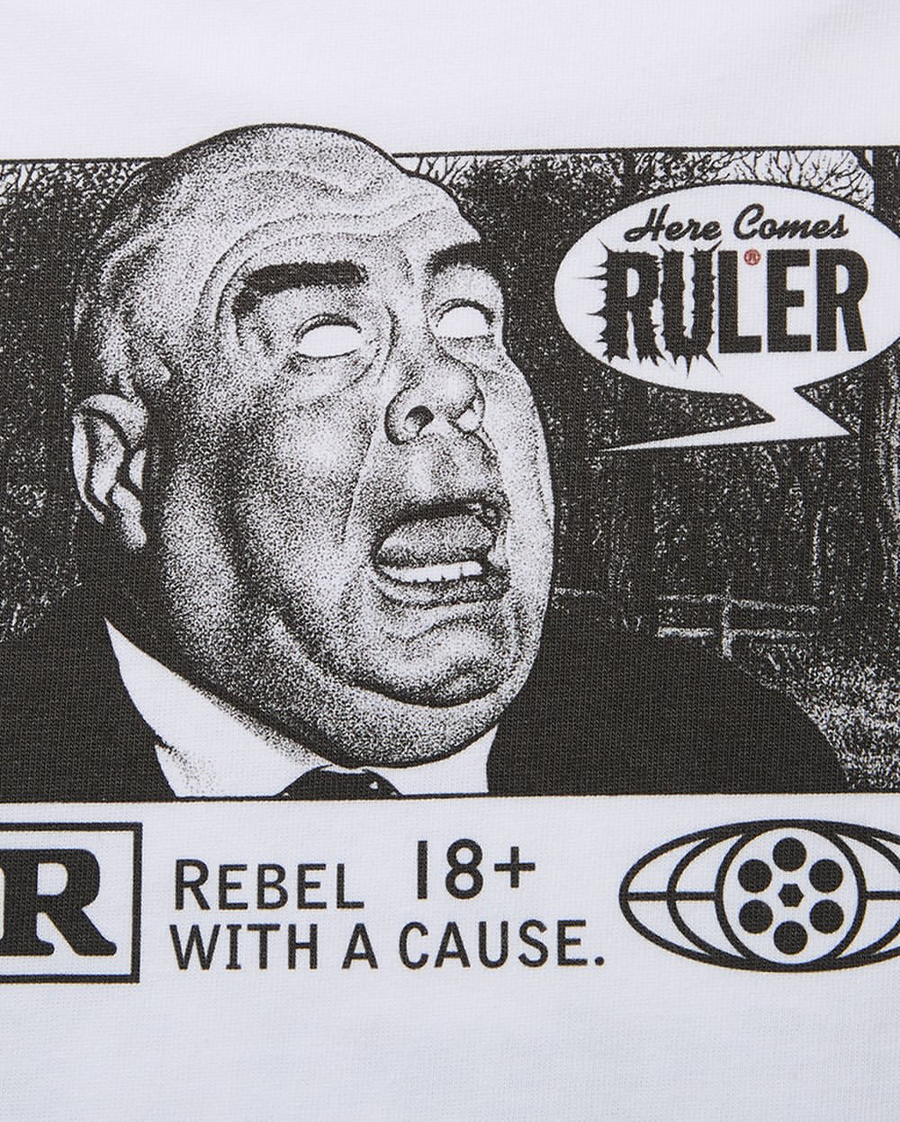 〈RULER〉HERE COMES 6.2oz S/S TEE