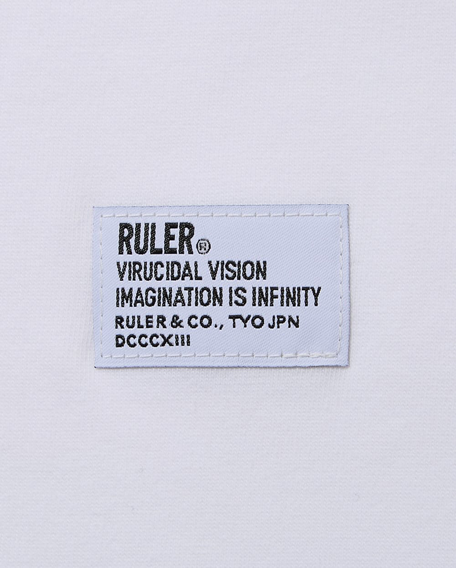 〈RULER〉HERE COMES 6.2oz S/S TEE