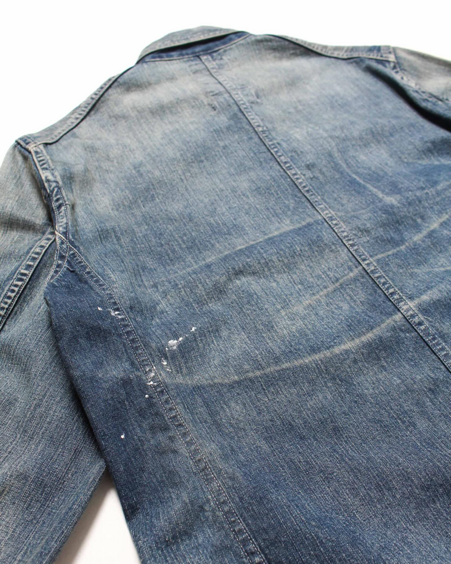 BOW WOW〉HERITAGE DENIM CHORE COAT AGED｜UP NORTH ONLINE STORE