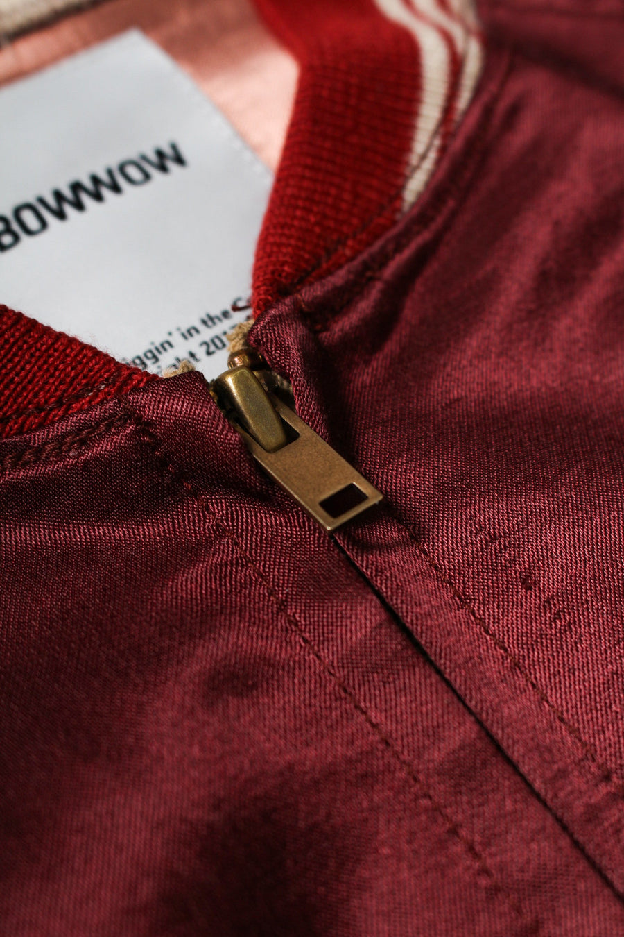 〈BOW WOW〉BEATLE MANIA SATIN SPORTS JACKET