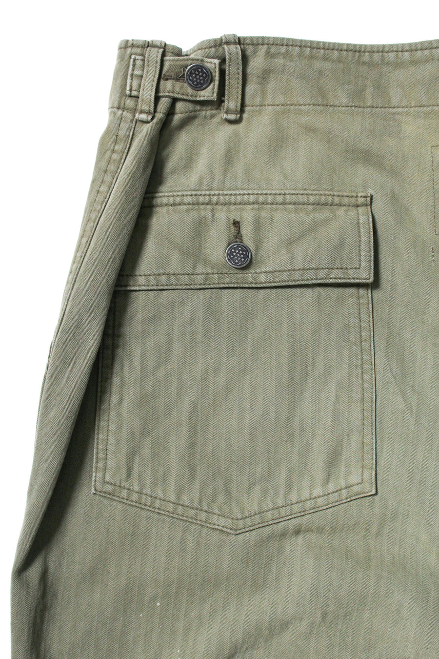 〈BOW WOW〉M47 HBT BAKER PANTS *REPAIR AGEING
