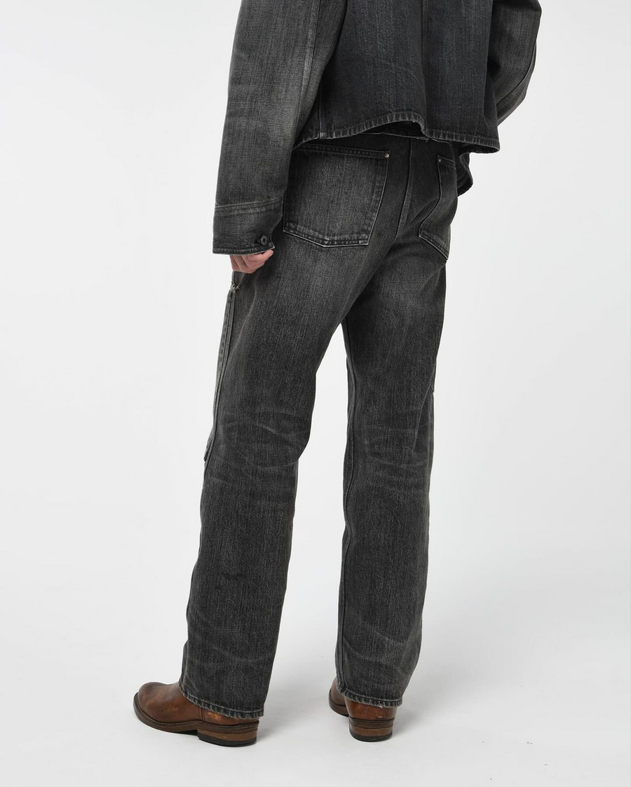 BOW WOW〉30S BLACK DENIM PANTS REPAIRED|UP NORTH ONLINE STORE BOW WOW〉30S BLACK DENIM PANTS REPAIRED|UP NORTH ONLINE STORE