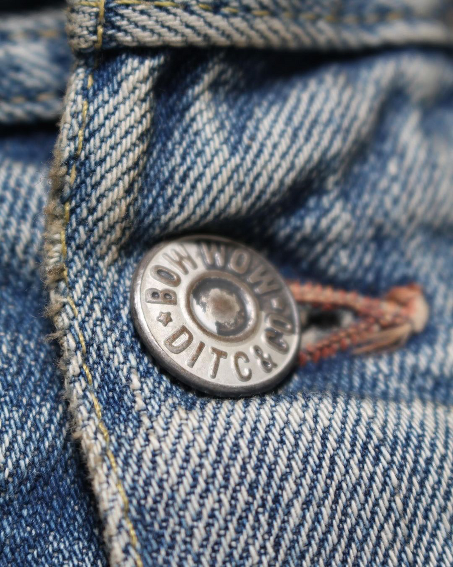 BOW WOW〉BLANKET LINED DENIM JK AGING|UP NORTH ONLINE STORE BOW WOW〉BLANKET LINED DENIM JK AGING|UP NORTH ONLINE STORE