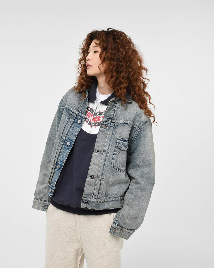 BOW WOW〉BLANKET LINED DENIM JK AGING|UP NORTH ONLINE STORE BOW WOW〉BLANKET LINED DENIM JK AGING|UP NORTH ONLINE STORE