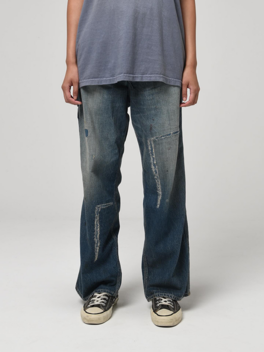 BOW WOW〉HERITAGE DENIM PAINTER PANTS ｜UP NORTH ONLINE STORE