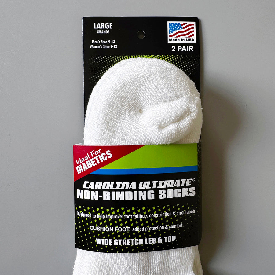 〈Jefferies Socks/Carolina Ultimate®︎〉Non-Binding Quarter Socks 2 Pair Pack