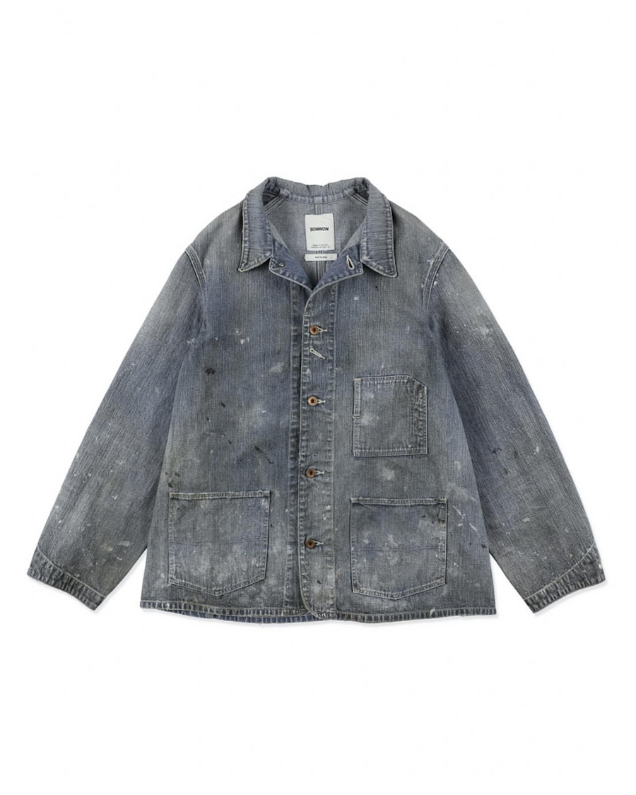 〈BOW WOW〉PAINT-STAINED ENGINEER'S COVERALL