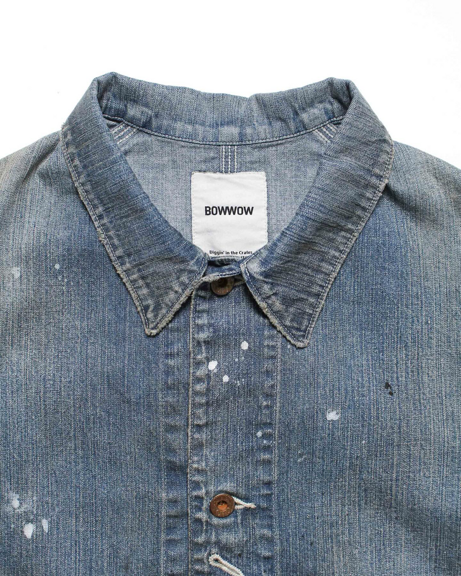 〈BOW WOW〉PAINT-STAINED ENGINEER'S COVERALL