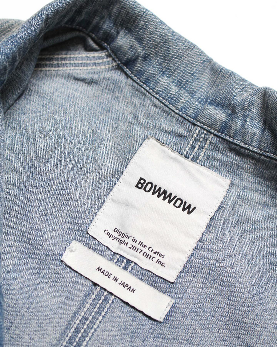 〈BOW WOW〉PAINT-STAINED ENGINEER'S COVERALL