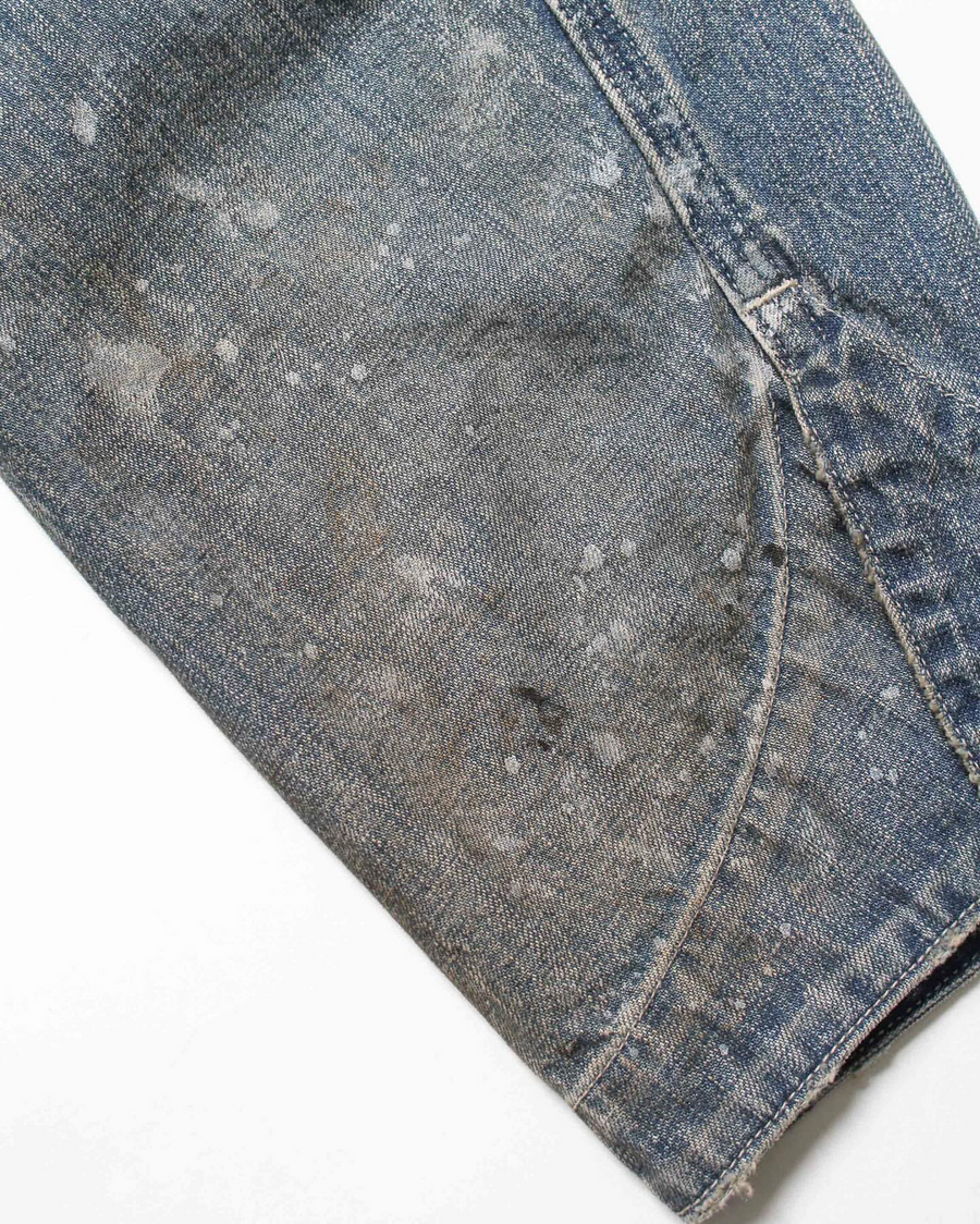 〈BOW WOW〉PAINT-STAINED ENGINEER'S COVERALL