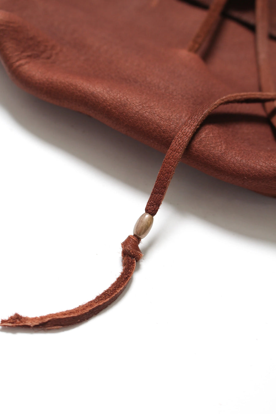 〈BOW WOW〉DEER SKIN BAG / BROWN