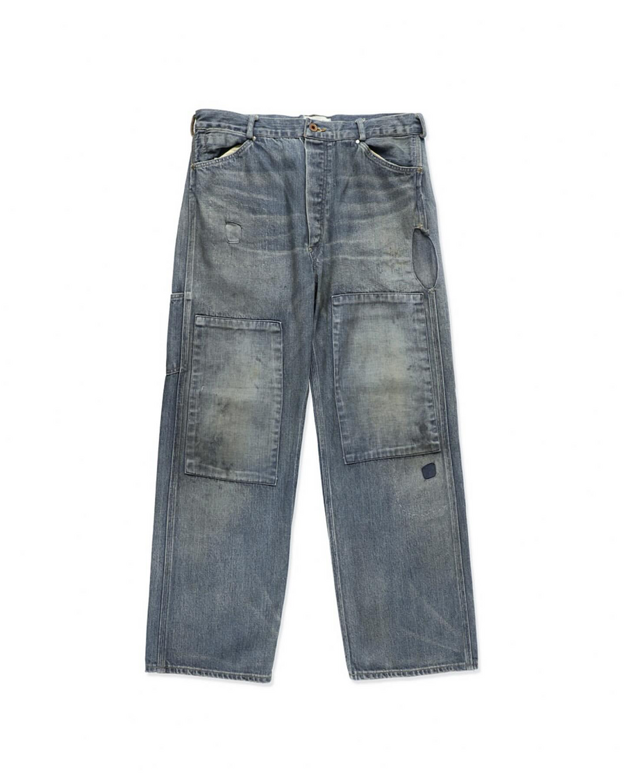 〈BOW WOW〉MINER'S REPAIRED DENIM WORK PANTS