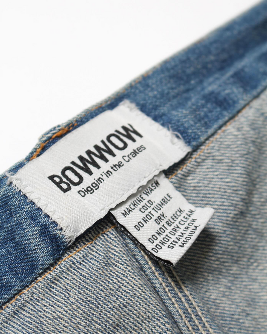 〈BOW WOW〉MINER'S REPAIRED DENIM WORK PANTS