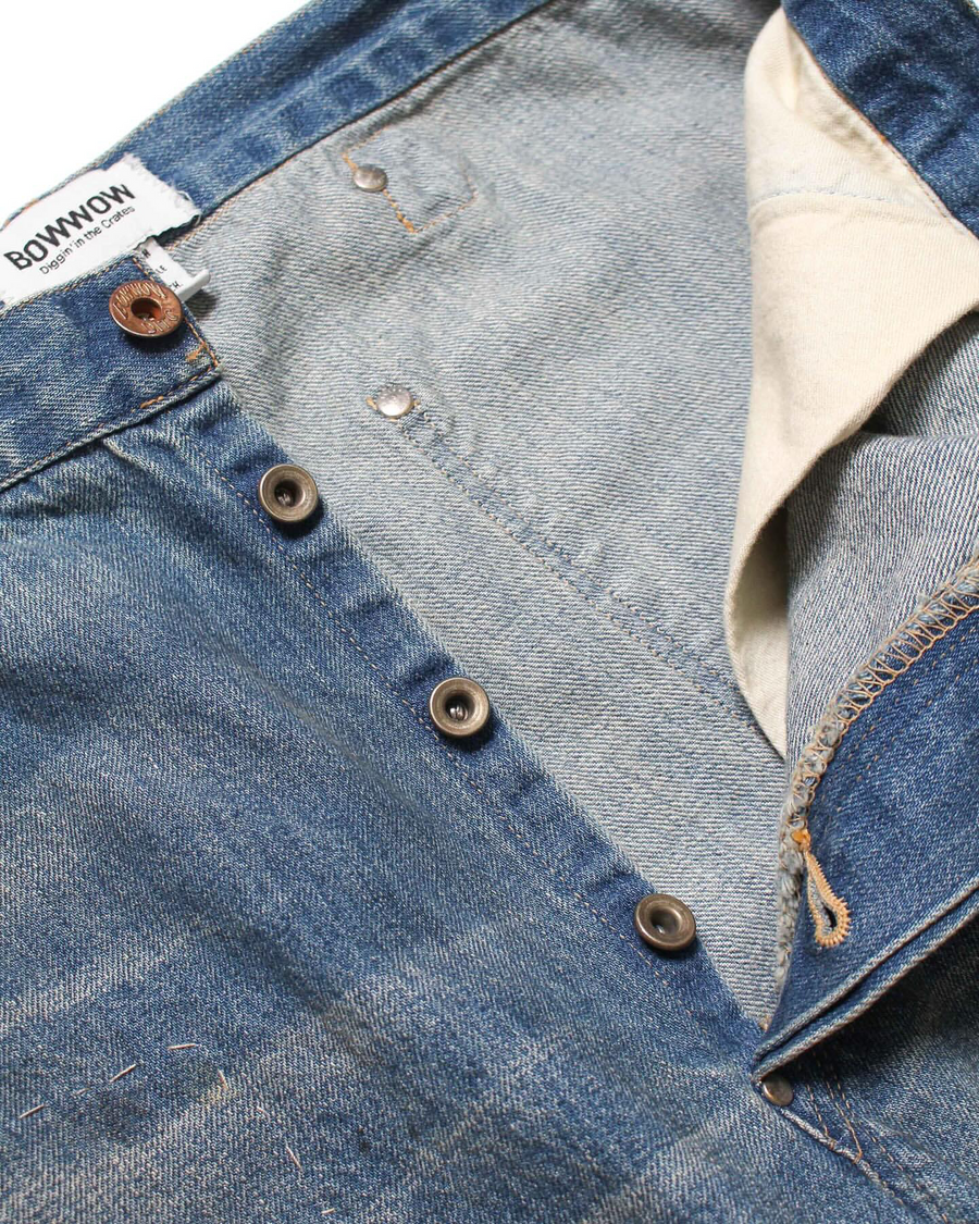 〈BOW WOW〉MINER'S REPAIRED DENIM WORK PANTS