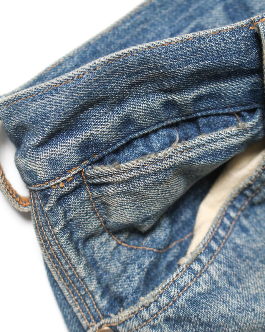 〈BOW WOW〉MINER'S REPAIRED DENIM WORK PANTS
