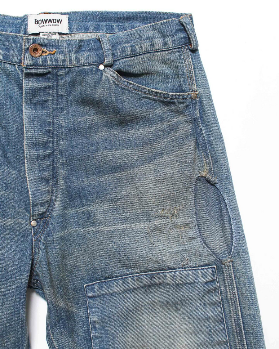 〈BOW WOW〉MINER'S REPAIRED DENIM WORK PANTS