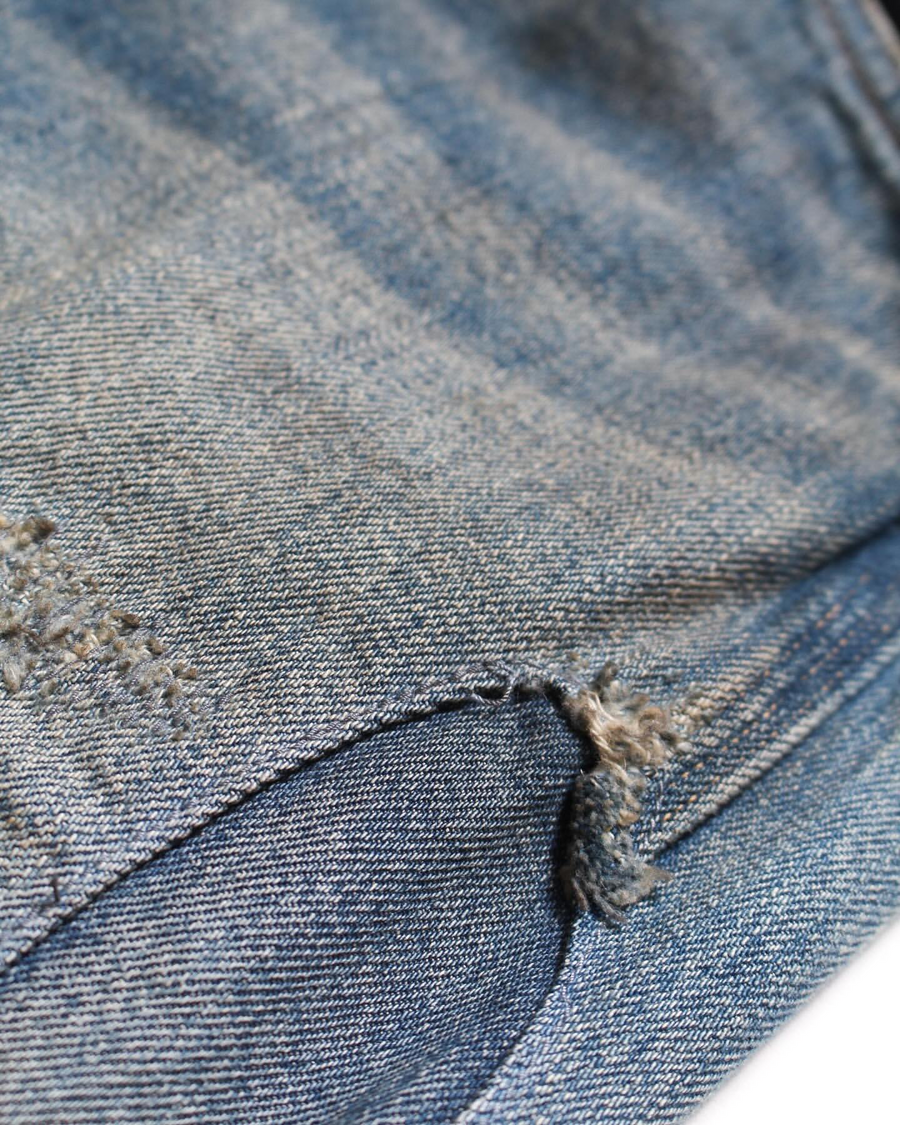 〈BOW WOW〉MINER'S REPAIRED DENIM WORK PANTS