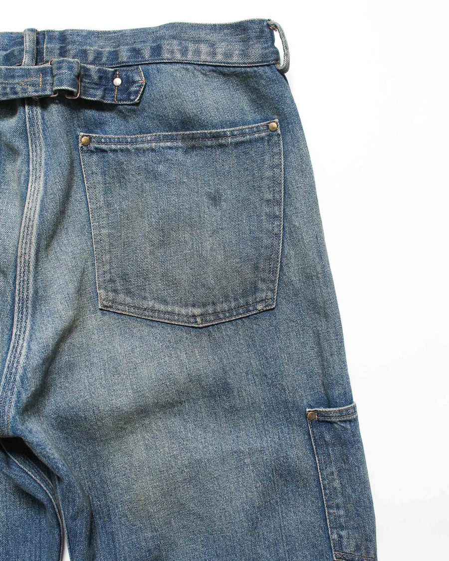 〈BOW WOW〉MINER'S REPAIRED DENIM WORK PANTS
