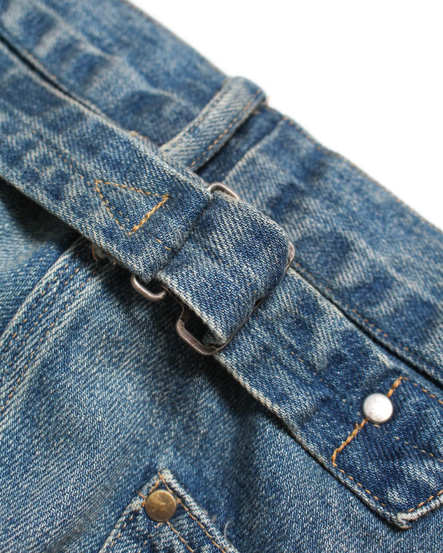 〈BOW WOW〉MINER'S REPAIRED DENIM WORK PANTS