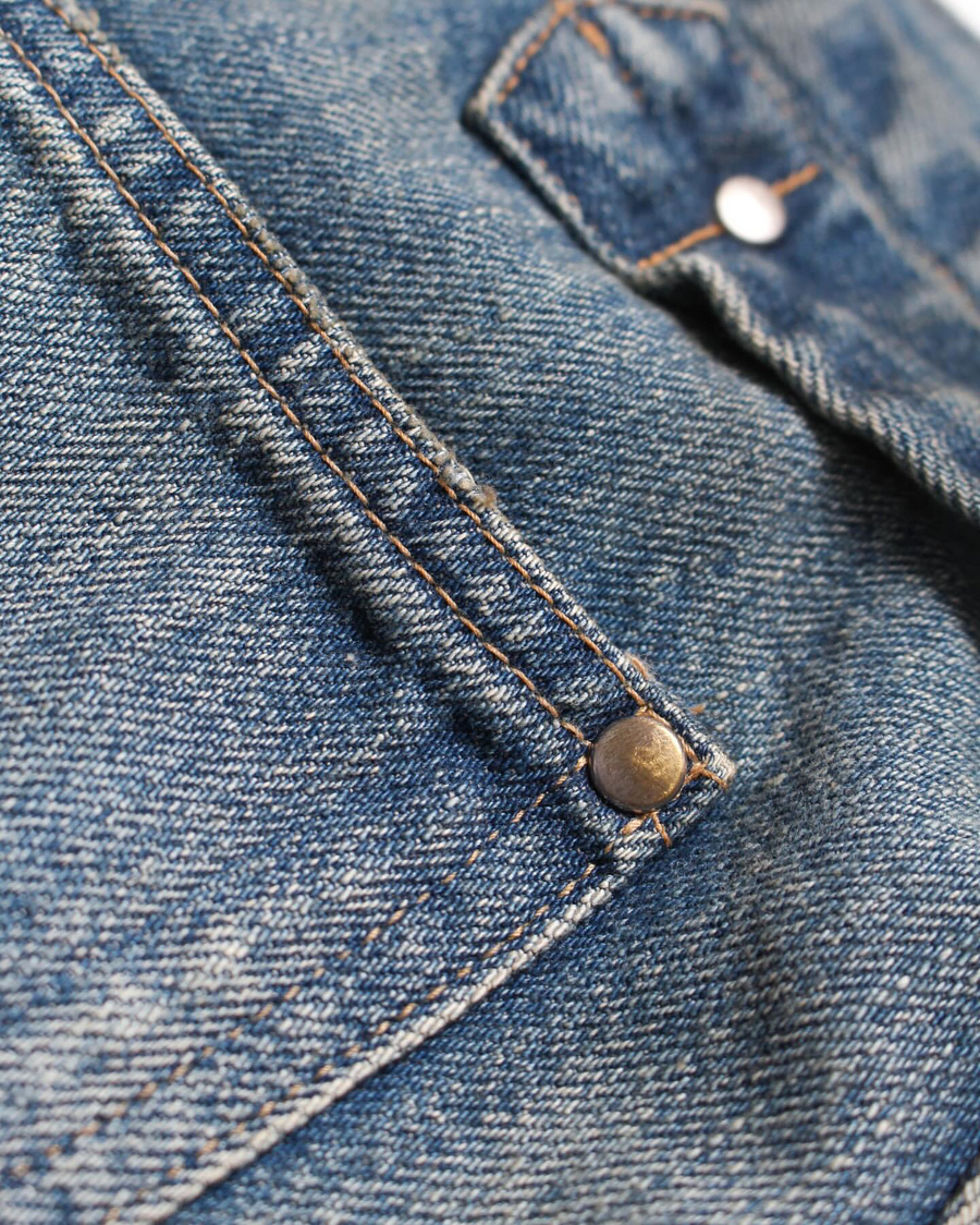 〈BOW WOW〉MINER'S REPAIRED DENIM WORK PANTS