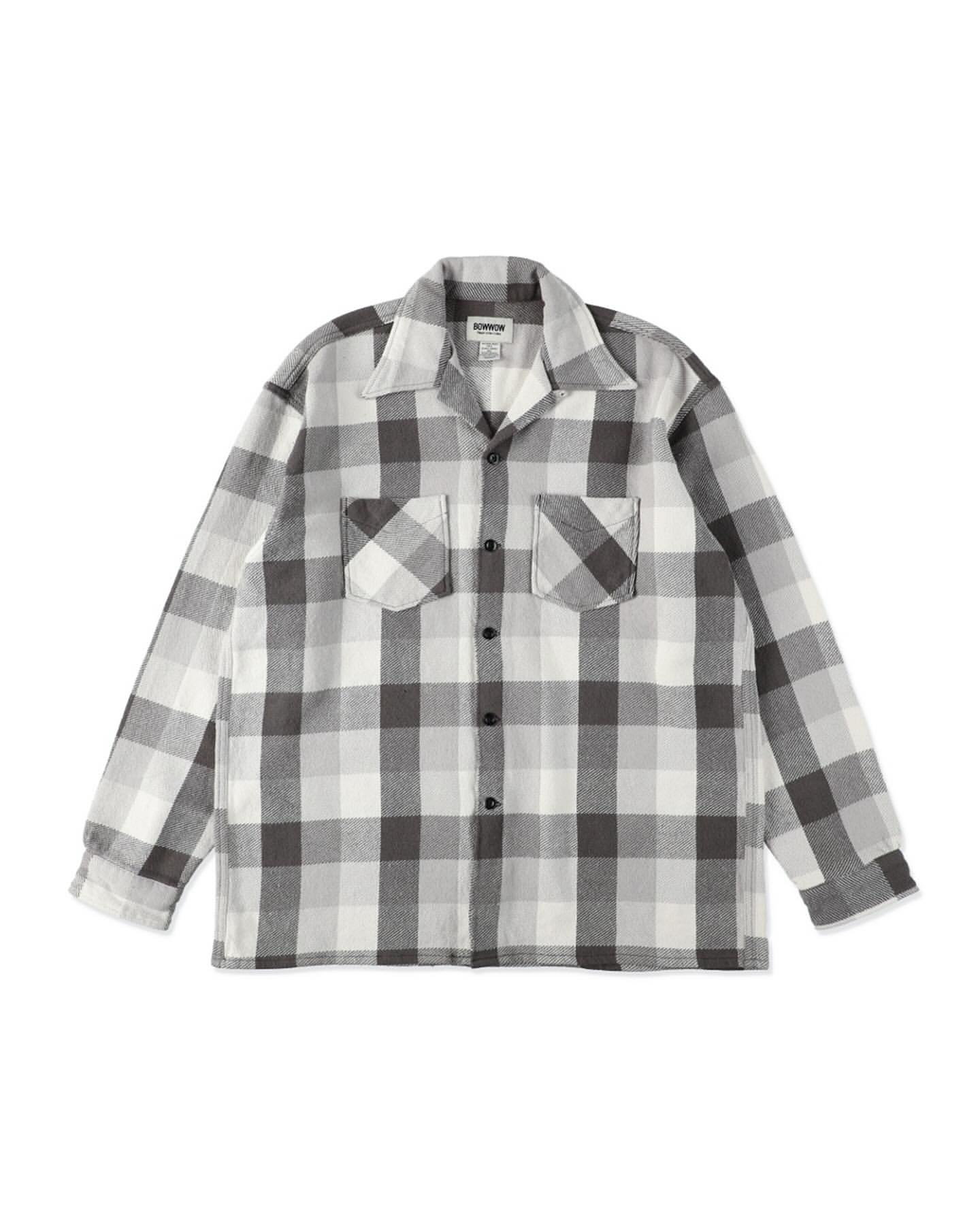 BOW WOW〉CHECK FLANNEL SHIRT|UP NORTH ONLINE STORE BOW WOW〉CHECK FLANNEL SHIRT|UP NORTH ONLINE STORE