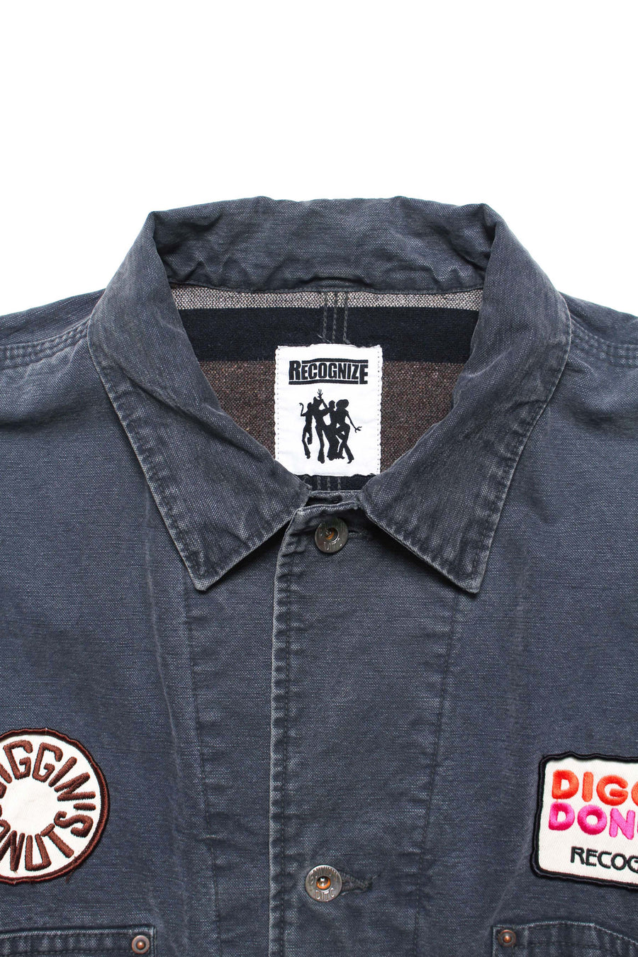 〈RECOGNIZE/BOW WOW〉DIGGIN' DONUTS DUCK COVERALL AGED