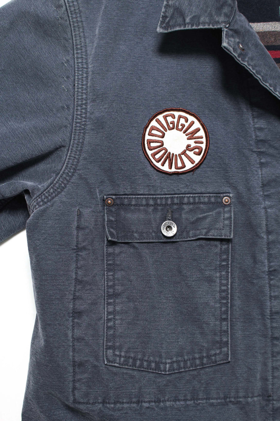 〈RECOGNIZE/BOW WOW〉DIGGIN' DONUTS DUCK COVERALL AGED