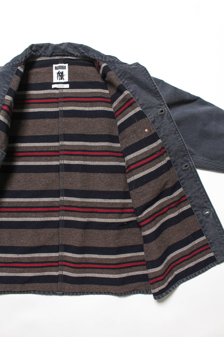 〈RECOGNIZE/BOW WOW〉DIGGIN' DONUTS DUCK COVERALL AGED