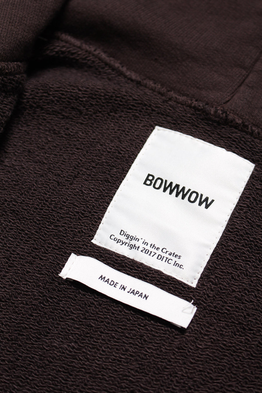 〈BOW WOW〉ZIP SWEAT HOODIE