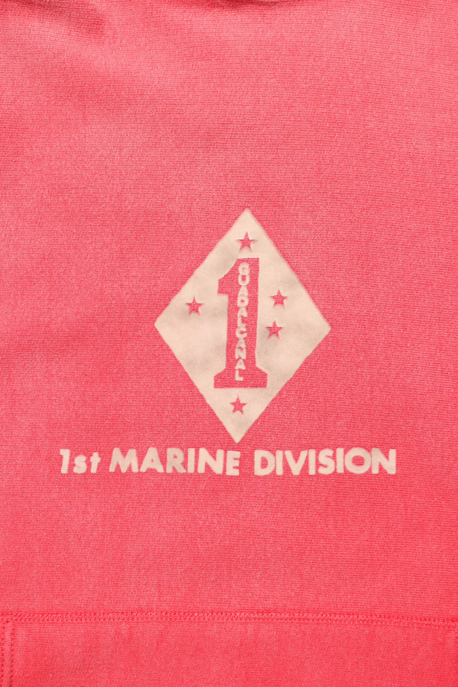 〈BOW WOW〉1ST MARINE DIVISION HOODIE AGEING