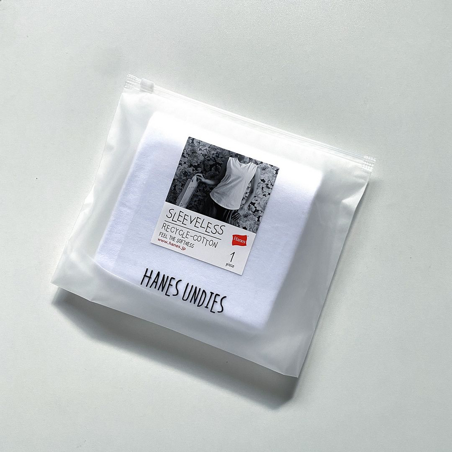 〈Hanes®︎〉Hanes Undies - Sleeveless / White