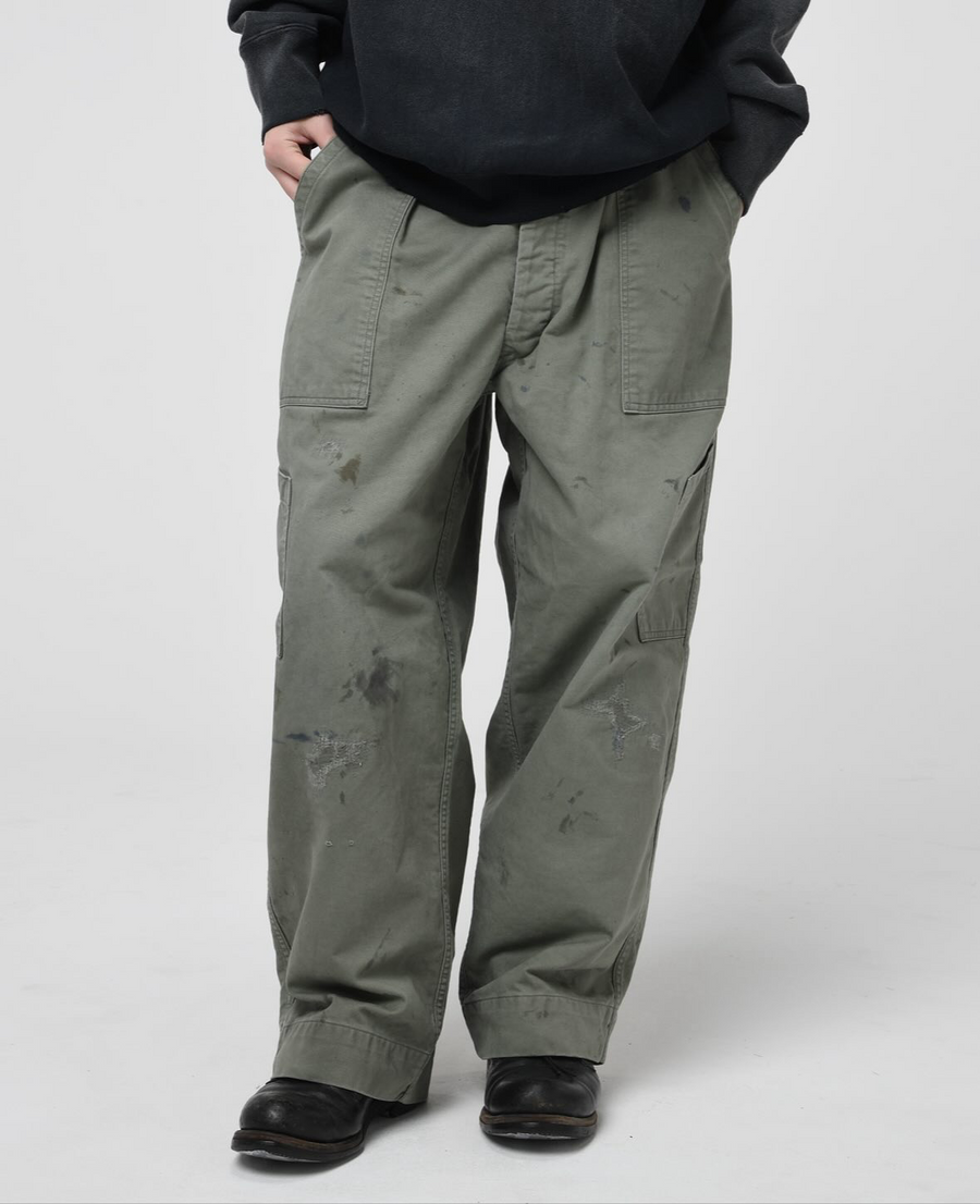 〈BOW WOW〉REPAIRED USAF MECHANIC PANTS
