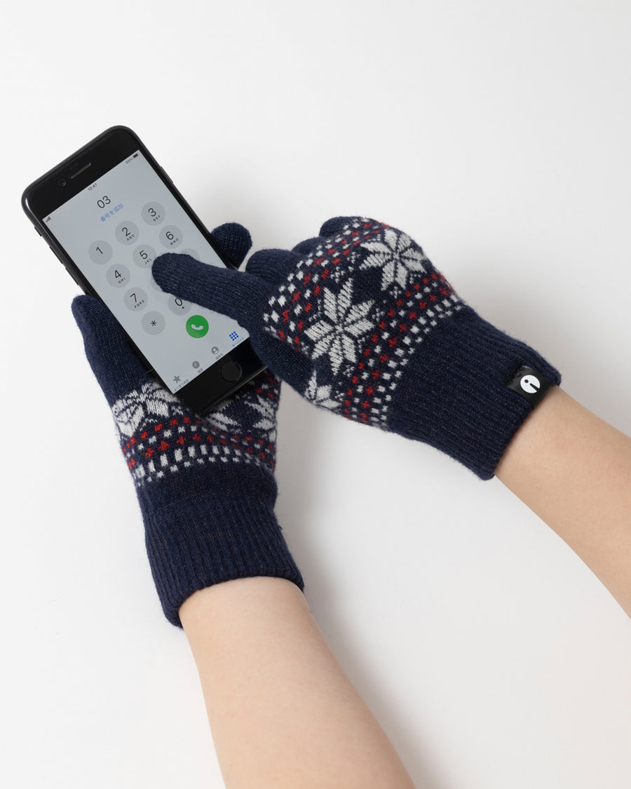 〈iTouch Gloves®〉Patterns / バーズアイ