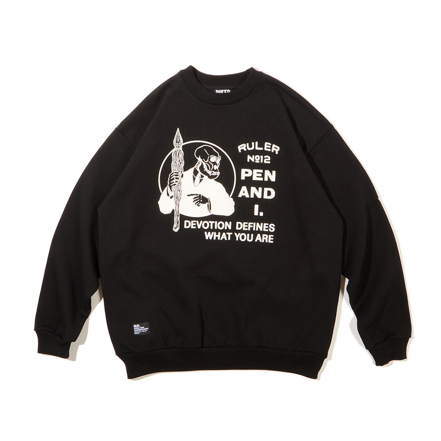 〈RULER〉PEN&I 15oz. SWEATSHIRT