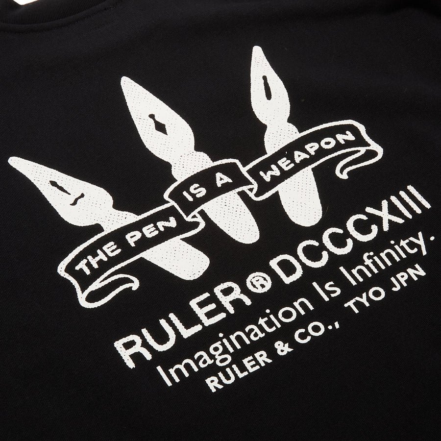 〈RULER〉PEN&I 15oz. SWEATSHIRT