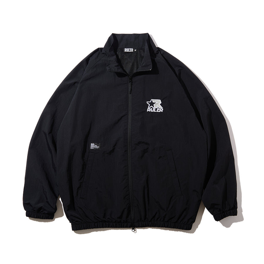 〈RULER〉STR NYLON TRACK JACKET