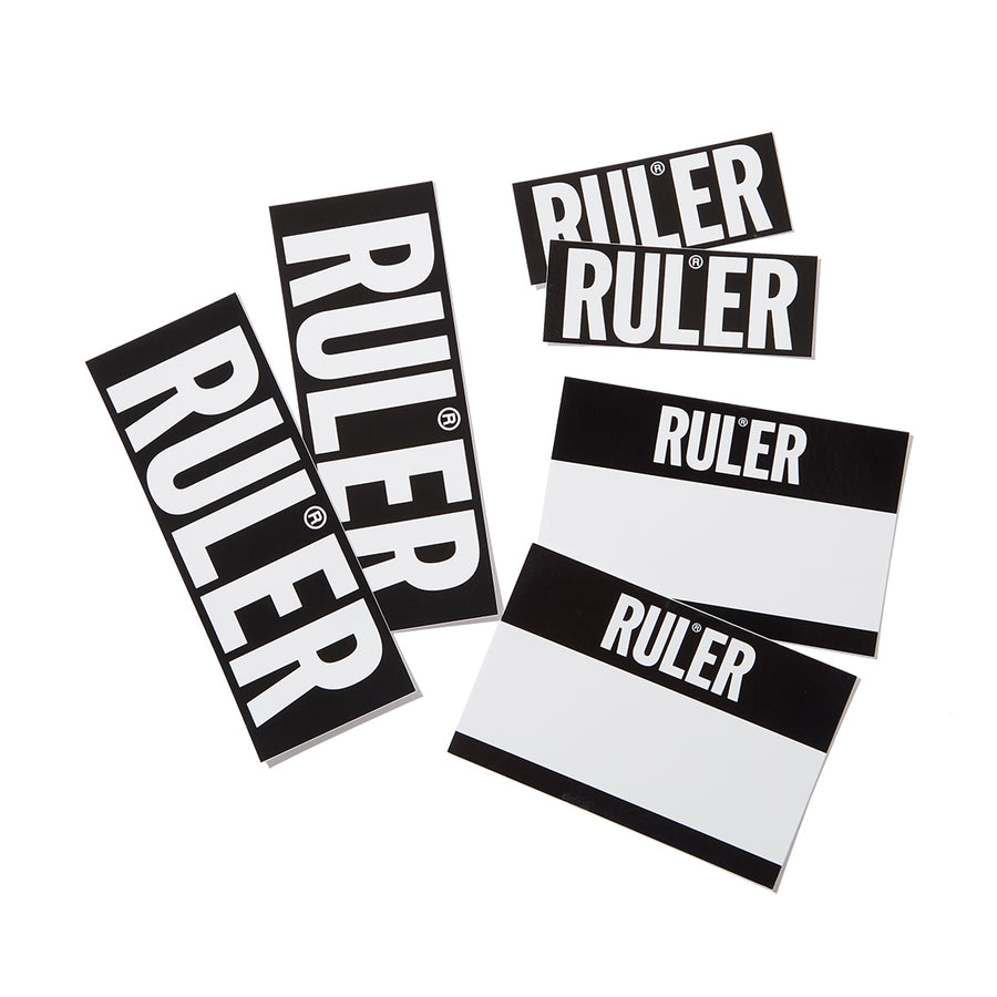 〈RULER〉ICON SILKSCREEN STICKER SET