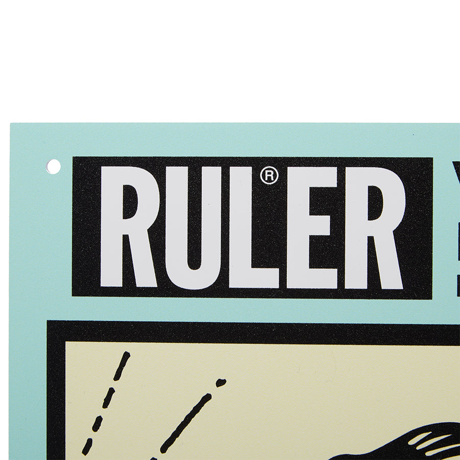 〈RULER〉W.W.W. ALMINUM SIGN