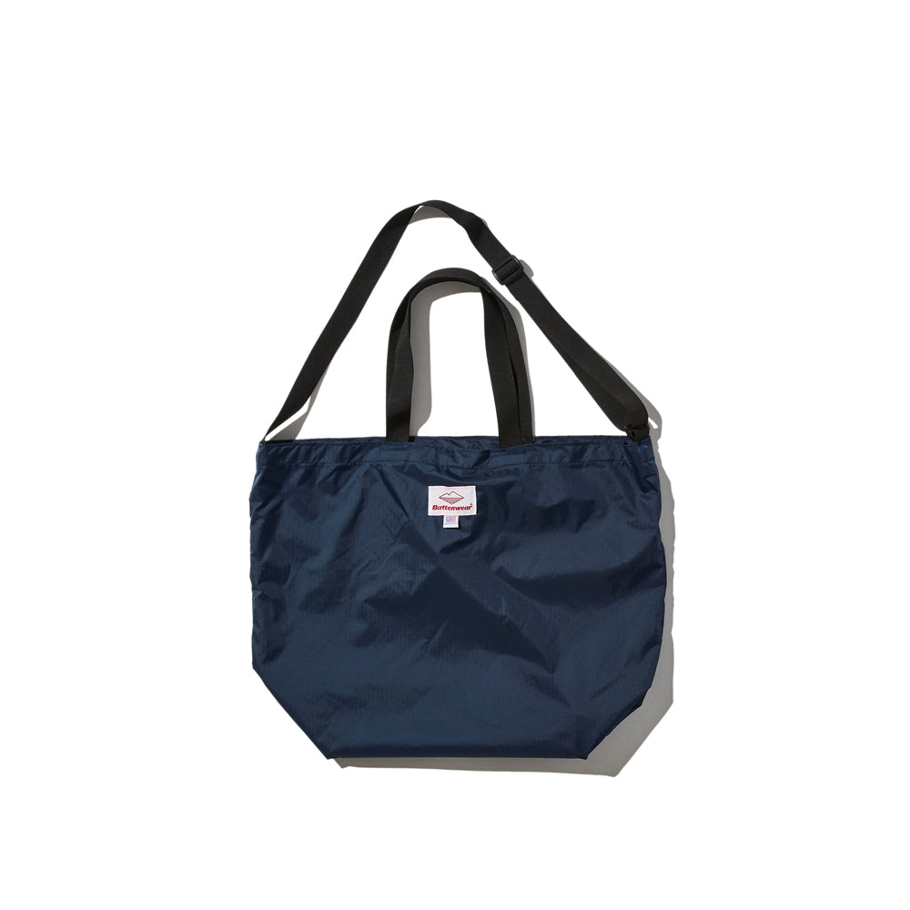 Battenwear〉Mini Packable Tote / Navy x Black｜UP NORTH ONLINE STORE