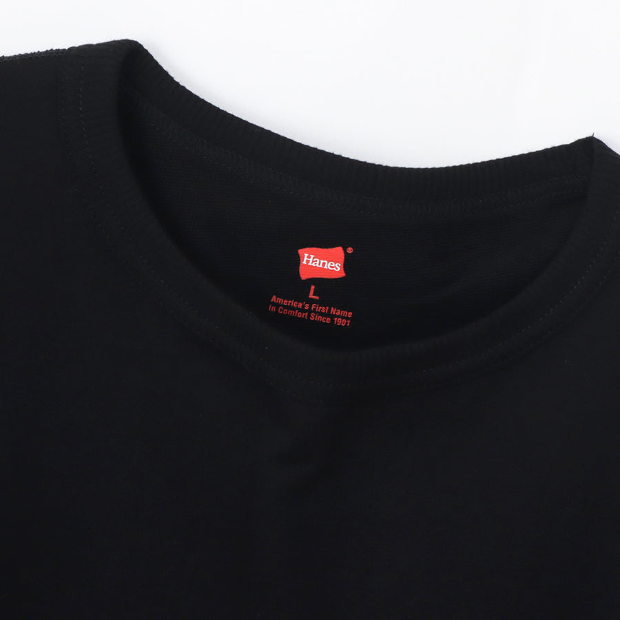 〈Hanes®︎〉Hanes H Short Sleeve Crewneck Shirt / Black