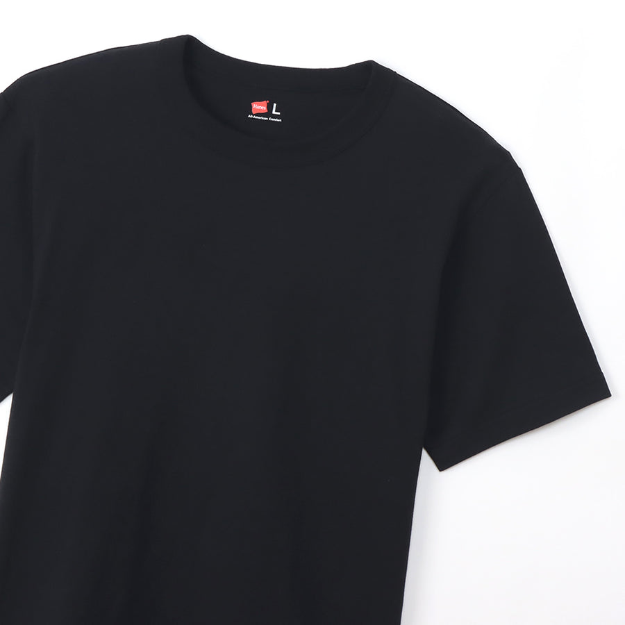 〈Hanes®︎〉Crewneck T-Shirt / Black
