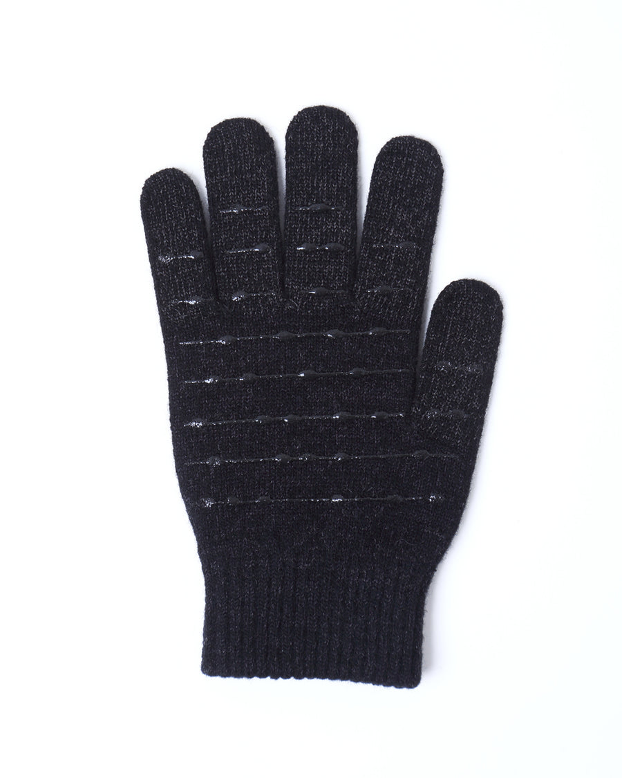 〈iTouch Gloves®〉Solid Black Anti-Slip