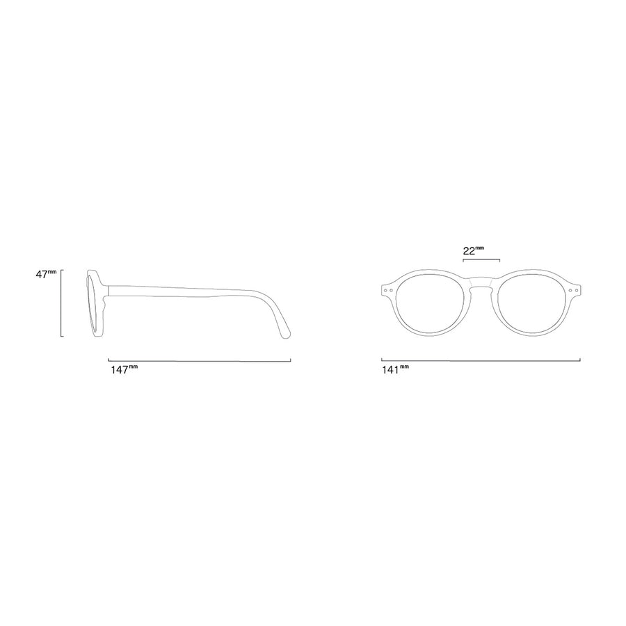 〈IZIPIZI〉SUN #F Light Tortoise