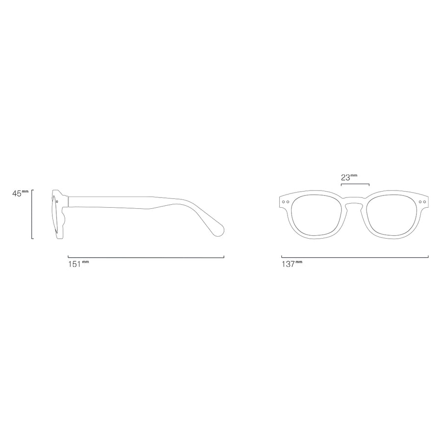 〈IZIPIZI〉SUN #C Tortoise