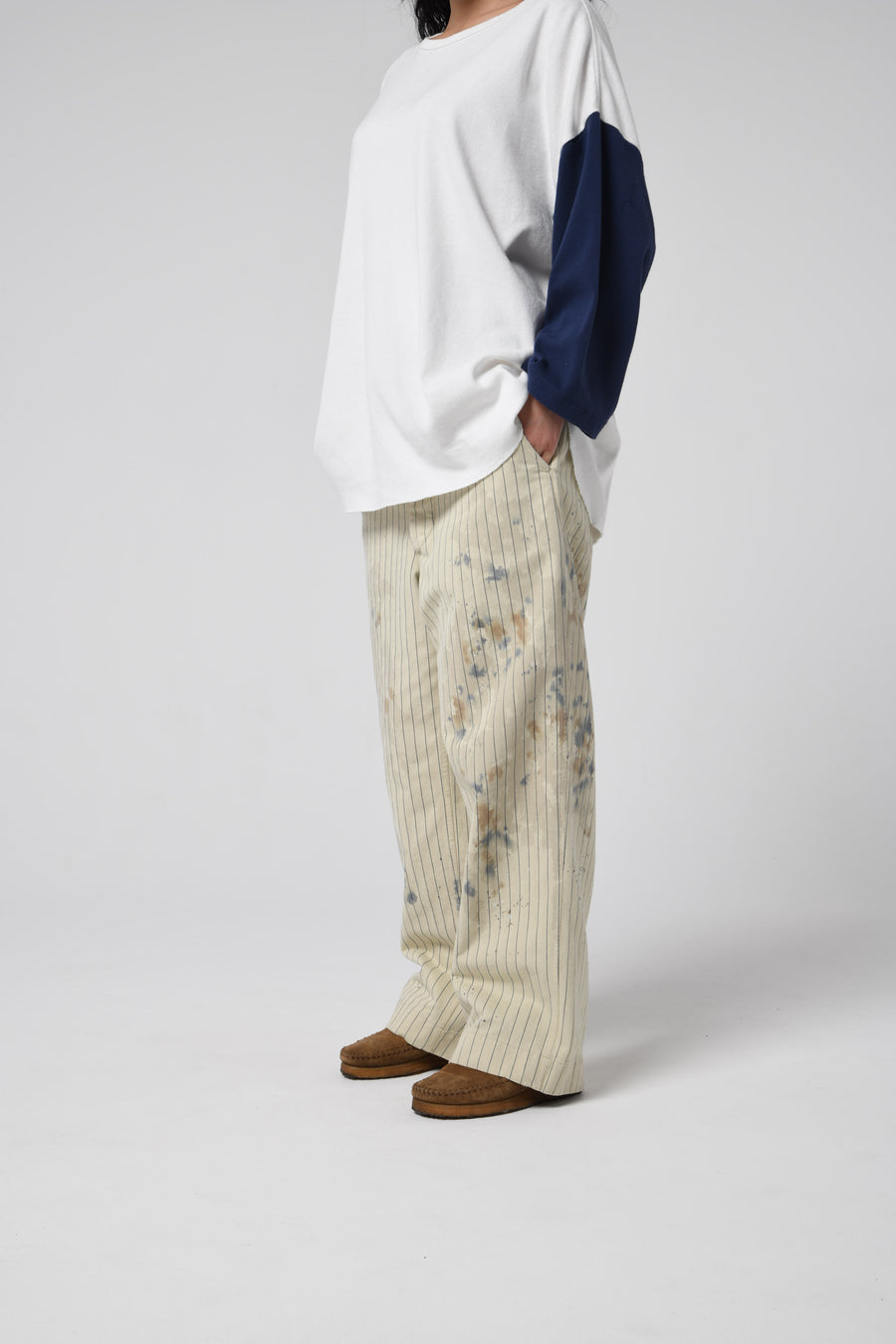 〈BOW WOW〉COLA STRIPE TROUSERS